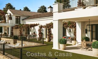 New, Mediterranean luxury villa for sale with panoramic golf and sea views in a 5-star golf resort, Costa del Sol 57792 