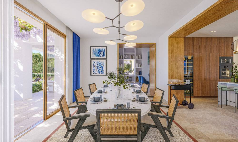 Luxurious, modern, new-build villa for sale in privileged location in five-star golf resort, Costa del Sol 57734