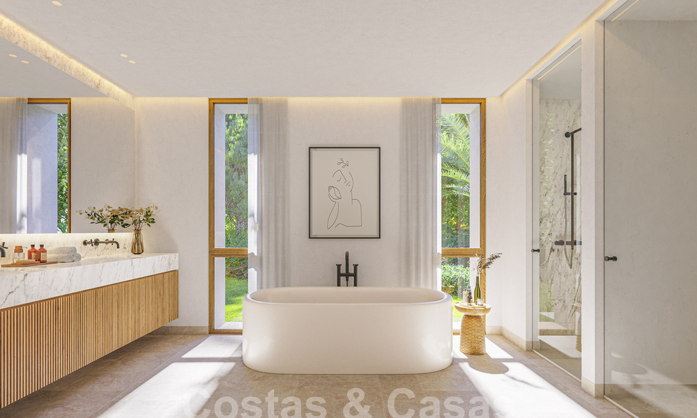 Luxurious, modern, new-build villa for sale in privileged location in five-star golf resort, Costa del Sol 57735