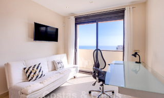 Modern penthouse on one level for sale with panoramic sea views, in a luxury complex of Los Monteros, Marbella 58277 