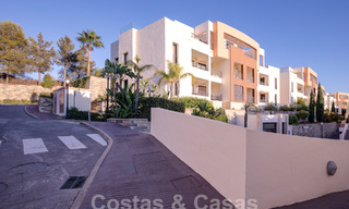 Modern penthouse on one level for sale with panoramic sea views, in a luxury complex of Los Monteros, Marbella 58305 