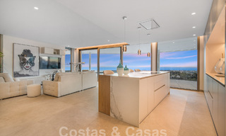 Prestigious, luxury apartment for sale with stunning sea, golf and mountain views in Marbella - Benahavis 58426 