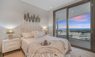 Prestigious, luxury apartment for sale with stunning sea, golf and mountain views in Marbella - Benahavis 58427 