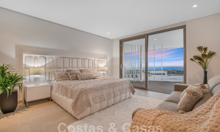 Prestigious, luxury apartment for sale with stunning sea, golf and mountain views in Marbella - Benahavis 58428 