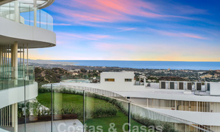 Prestigious, luxury apartment for sale with stunning sea, golf and mountain views in Marbella - Benahavis 58437 