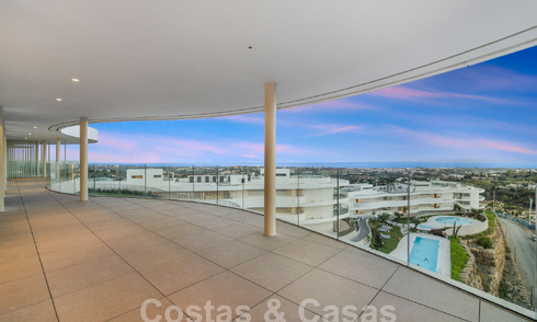 Prestigious, luxury apartment for sale with stunning sea, golf and mountain views in Marbella - Benahavis 58441