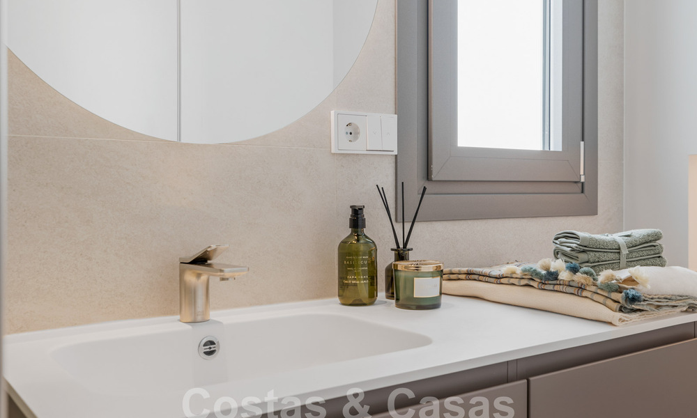 Brand new garden apartment with innovative concept for sale in a large nature and golf resort in Marbella - Benahavis 58313