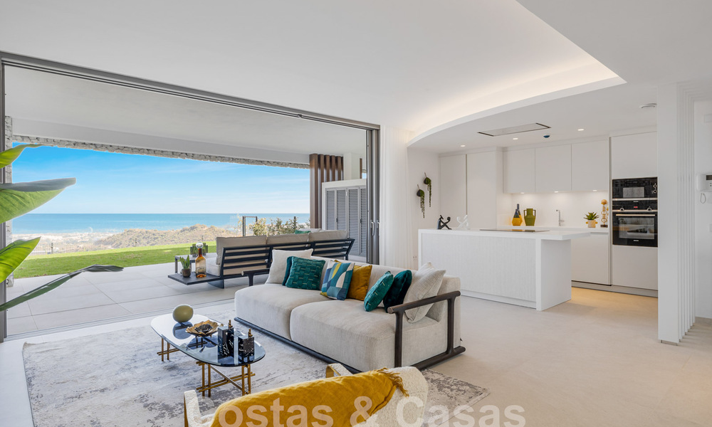 Brand new garden apartment with innovative concept for sale in a large nature and golf resort in Marbella - Benahavis 58316