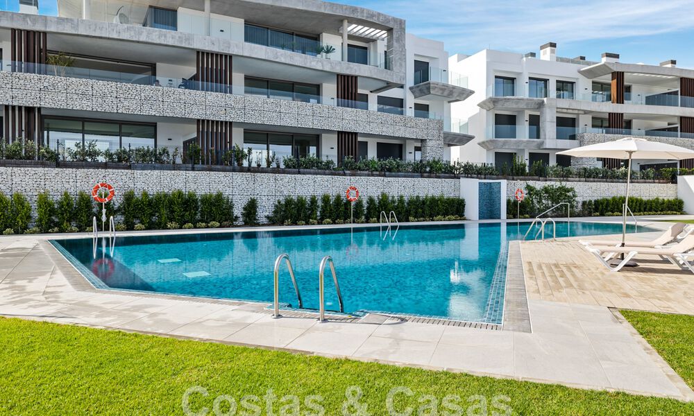 Brand new garden apartment with innovative concept for sale in a large nature and golf resort in Marbella - Benahavis 58330