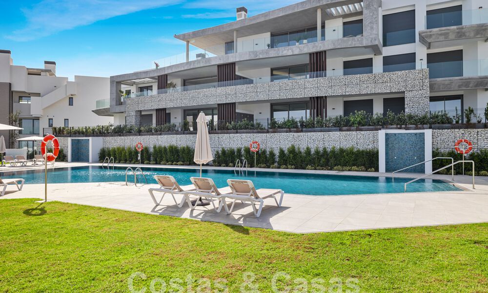 Brand new garden apartment with innovative concept for sale in a large nature and golf resort in Marbella - Benahavis 58331