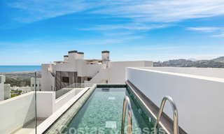Brand new, modernist penthouse for sale, in an exclusive golf resort in the hills of Marbella - Benahavis 58370 