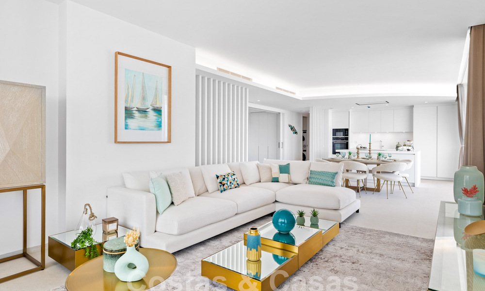 Brand new, modernist penthouse for sale, in an exclusive golf resort in the hills of Marbella - Benahavis 58377