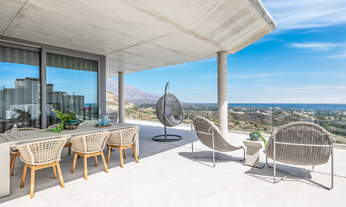 Brand new, modernist penthouse for sale, in an exclusive golf resort in the hills of Marbella - Benahavis 58418