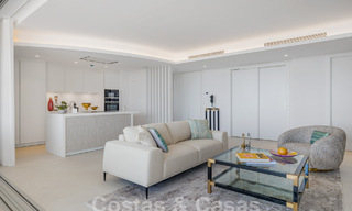 Superb new build apartment for sale with phenomenal sea, golf and mountain views, Marbella - Benahavis 58342 