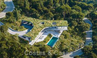 New, high-end designer villa for sale fully nestled in nature in the hills of Marbella - Benahavis 57905 