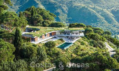 New, high-end designer villa for sale fully nestled in nature in the hills of Marbella - Benahavis 57906