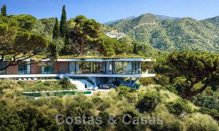 New, high-end designer villa for sale fully nestled in nature in the hills of Marbella - Benahavis 57908 