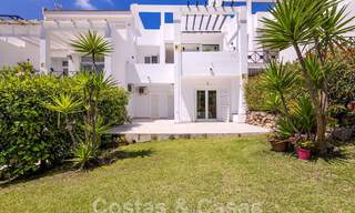 Spacious townhouse for sale with 360° views, adjacent to golf course in La Quinta golf resort, Marbella - Benahavis 57980 