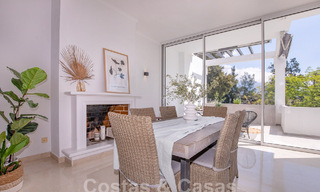 Spacious townhouse for sale with 360° views, adjacent to golf course in La Quinta golf resort, Marbella - Benahavis 57985 