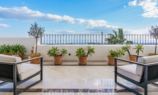 Penthouse for sale with panoramic sea views in the hills of Marbella - Benahavis 58020 