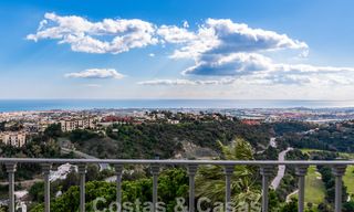 Penthouse for sale with panoramic sea views in the hills of Marbella - Benahavis 58037 