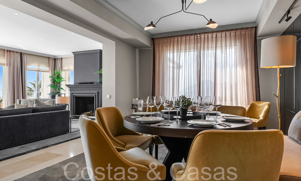 Penthouse for sale with panoramic sea views in the hills of Marbella - Benahavis 67386
