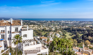 Penthouse for sale with panoramic sea views in the hills of Marbella - Benahavis 67400 