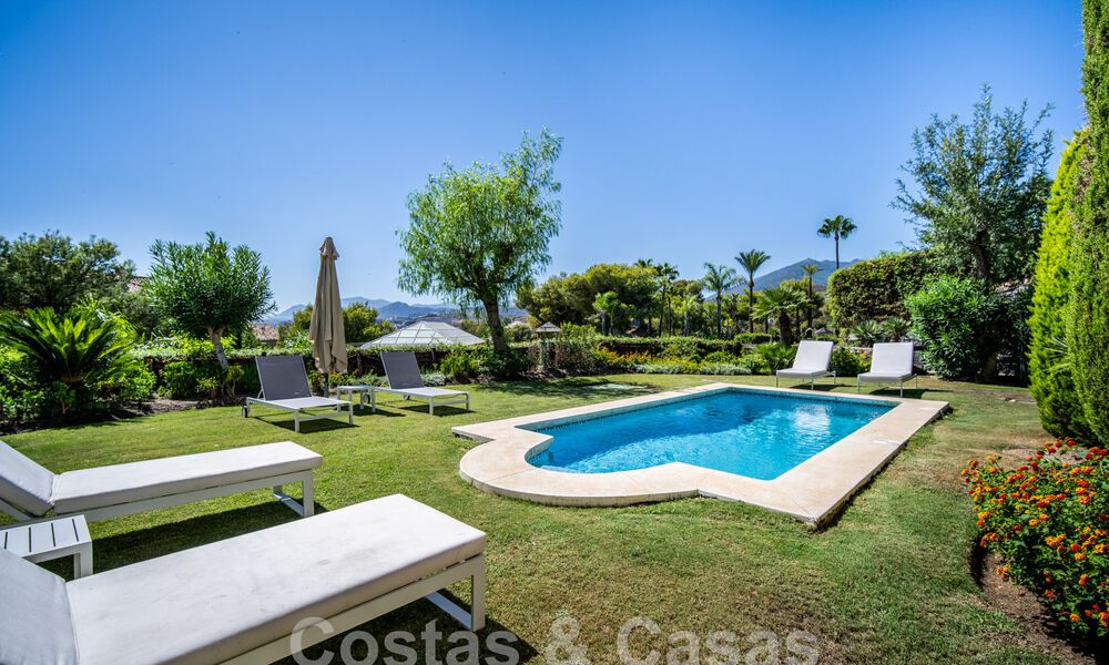 Luxury garden apartment for sale with private pool in high-end complex in Nueva Andalucia, Marbella 58052