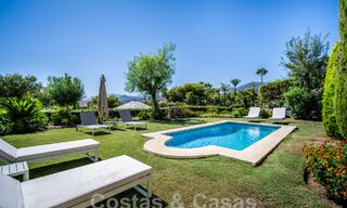 Luxury garden apartment for sale with private pool in high-end complex in Nueva Andalucia, Marbella 58052 