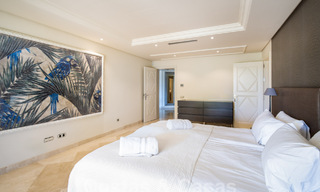 Luxury garden apartment for sale with private pool in high-end complex in Nueva Andalucia, Marbella 58054 