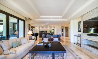 Luxury garden apartment for sale with private pool in high-end complex in Nueva Andalucia, Marbella 58060 