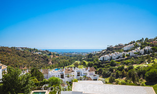 Luxury designer villa for sale in exclusive, gated frontline golf complex with panoramic views in La Quinta, Marbella - Benahavis 59073 