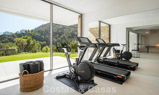 Luxury designer villa for sale in exclusive, gated frontline golf complex with panoramic views in La Quinta, Marbella - Benahavis 59094 