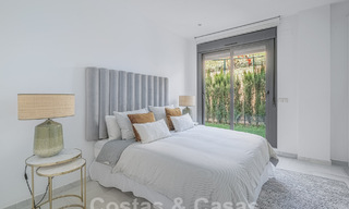 Modern garden apartment for sale with 3 bedrooms in gated complex on Marbella's Golden Mile 58564 