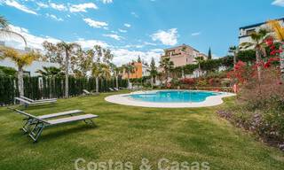 Modern garden apartment for sale with 3 bedrooms in gated complex on Marbella's Golden Mile 58576 