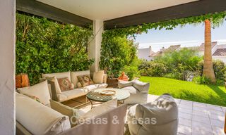 Charming garden apartment for sale in a privileged residential complex in La Quinta, Marbella - Benahavis 58600 