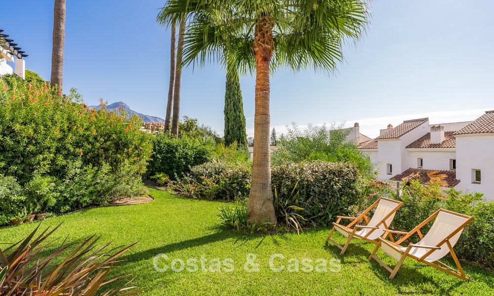 Charming garden apartment for sale in a privileged residential complex in La Quinta, Marbella - Benahavis 58601