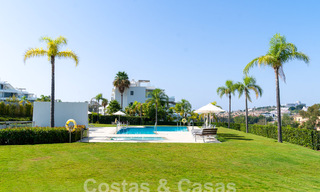 Modern design penthouse with spacious terraces for sale on the New Golden Mile between Marbella and Estepona 58785 