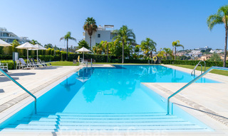 Modern design penthouse with spacious terraces for sale on the New Golden Mile between Marbella and Estepona 58787 