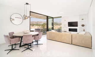 Modern design penthouse with spacious terraces for sale on the New Golden Mile between Marbella and Estepona 58788 