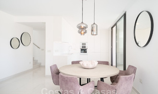 Modern design penthouse with spacious terraces for sale on the New Golden Mile between Marbella and Estepona 58791 