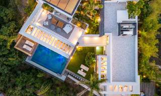 Prestigious, modern luxury villa for sale with breathtaking sea views in gated community in Marbella - Benahavis 58698 