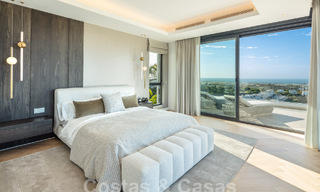 Prestigious, modern luxury villa for sale with breathtaking sea views in gated community in Marbella - Benahavis 58704 