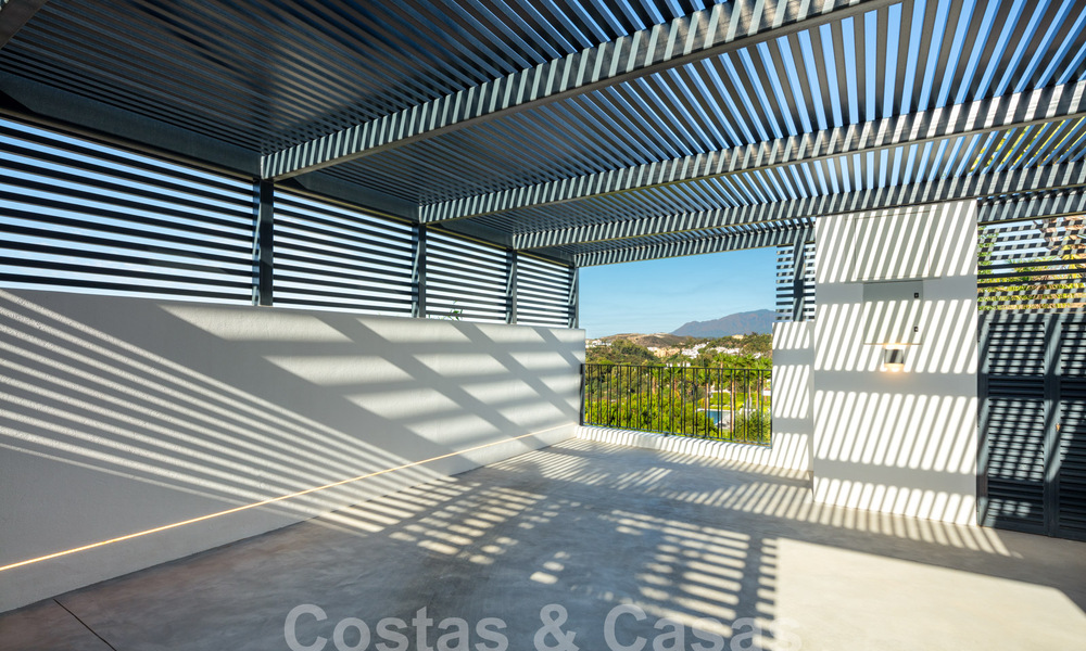 Prestigious, modern luxury villa for sale with breathtaking sea views in gated community in Marbella - Benahavis 58708