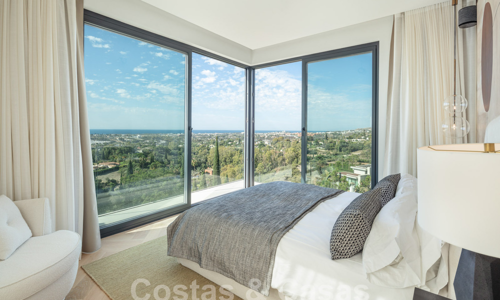 Prestigious, modern luxury villa for sale with breathtaking sea views in gated community in Marbella - Benahavis 58709
