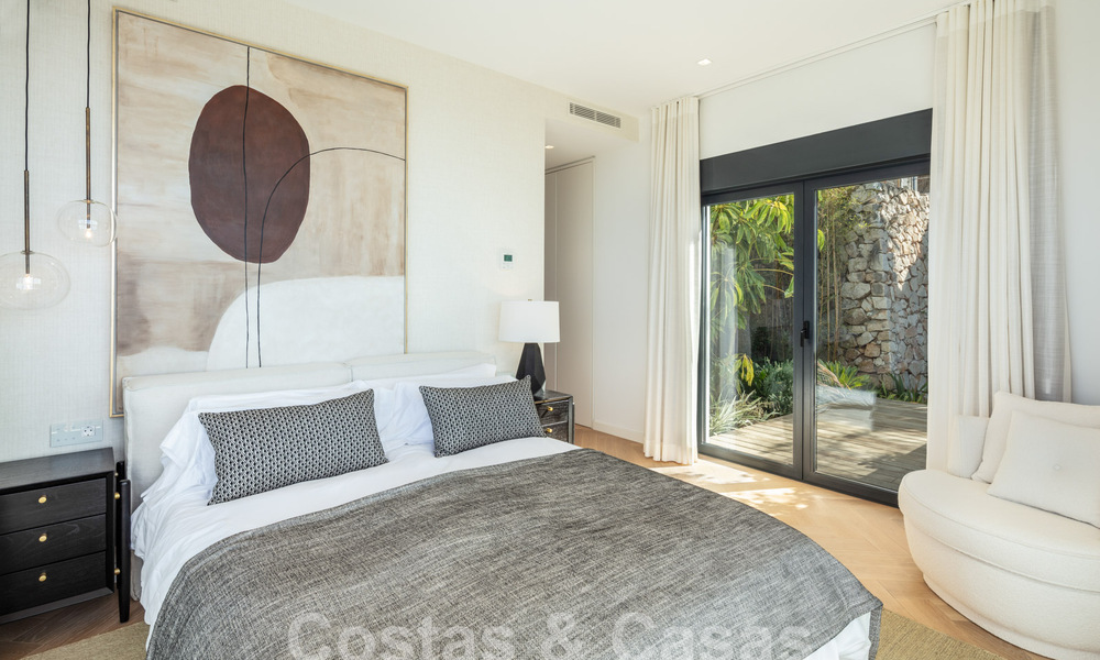Prestigious, modern luxury villa for sale with breathtaking sea views in gated community in Marbella - Benahavis 58710