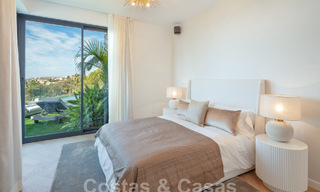 Prestigious, modern luxury villa for sale with breathtaking sea views in gated community in Marbella - Benahavis 58712 