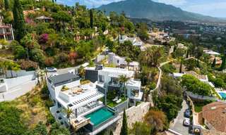 Prestigious, modern luxury villa for sale with breathtaking sea views in gated community in Marbella - Benahavis 58722 