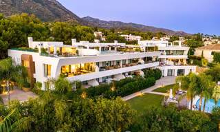 Spacious modern penthouse for sale with phenomenal sea views in the exclusive Sierra Blanca in Marbella 58731 