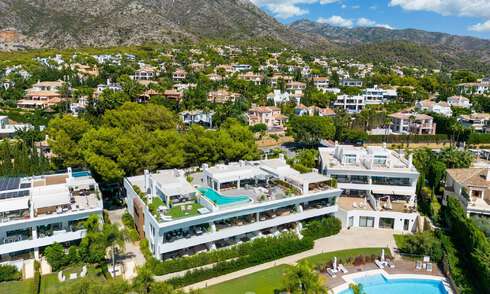 Spacious modern penthouse for sale with phenomenal sea views in the exclusive Sierra Blanca in Marbella 58748